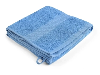 Ručník froté 50 x 100 cm, středně modrý