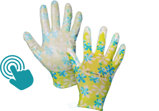 Rukavice FIDO máčené v nitrilu