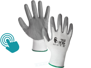Rukavice ABRAK máčené v nitrilu