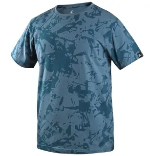 Tričko MERLIN pánské, kr.rukáv, petrol