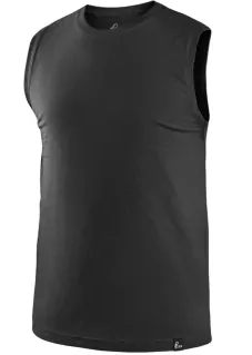 Tričko (tílko) RICHARD, bez rukávů, pánské, černé