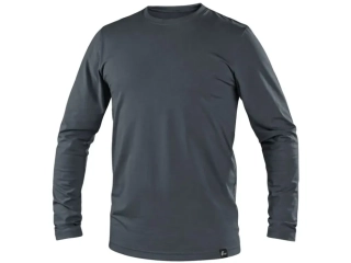 Tričko SIMON s dl. rukávem, antracitová
