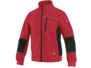 Mikina TEXAS pánská, červeno-černá