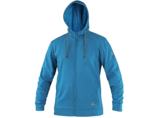 Mikina HARRISON pánská, středně modrá