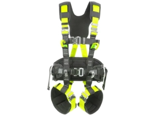 Bezpečnostní postroj P-81mX1 PRO, černo-žlutý (Hi-vis)