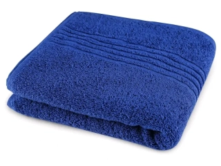 Ručník froté 50 x 100 cm 500 g/m2, středně modrý