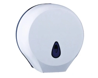 Zásobník na toaletní papír plast bílý