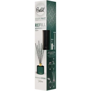 BRAIT vonné tyčinky náplň Premium Golden Valley 100 ml