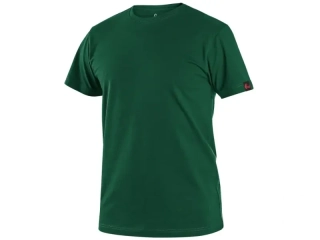 Tričko NOLAN pánské, kr.rukáv, láhvově zelené