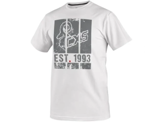 Tričko WILDER pánské, kr.rukáv, bílé s potiskem