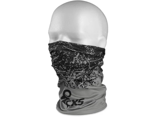 Šátek multifunkční LORY, 23x45, černo - šedý