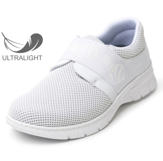 Obuv Dian SIENA TEX O1 polobotka, bílá