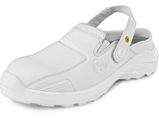 Obuv WHITE ADDA OB ESD nazouvák. bílý